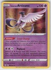 Holo Galarian Articuno 063/203 Rare Evolving Skies Near Mint picture