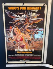 Piranha II The Spawning 1984 Video Promo Poster Rolled 16x24 picture