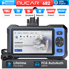 MUCAR 682 Bidirectional OBD2 Scanner Car System AI Diagnostic Scan Tool 20+Reset picture