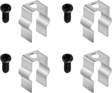 4 Pcs Metal Mount Clips with Screws Retaining Clips for Robot Vacuum Side Brush picture