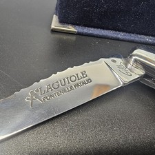 Rare Vintage Fontenille Pataud Gilles Laguiole Folding Knife Ebony Rosewood 12C2 picture