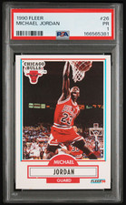 1990 Fleer #26  Michael Jordan PSA 1 Complete your ladder picture