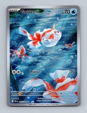 Goldeen 087/084 Illustration Rare Pitch Black Pokemon Holo Near Mint picture