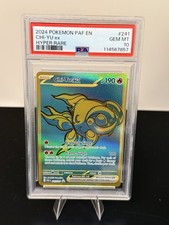 Pokemon 2024 Chi-Yu ex 241/091 SV: Paldean Fates Hyper Rare Holo PSA picture