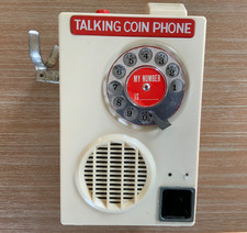 Vintage TOMY Toy Rotary Dial phone Japanese untested No battery Parts Repair picture