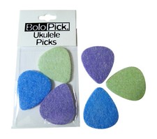BoloPick Felt Pick for Ukulele 6 Pack Original Recipe picture