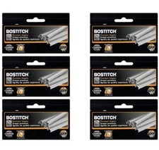 Value Pack Of 6 Boxes Bostitch B8 Powercrown Premium 1/4” Staples (STCRP21151/4) picture