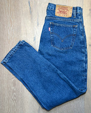 Vtg 80’s Deadstock Levis 501 USA Jeans Misses 13L 32 (32x29) Taper Wash picture