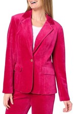 Studio Park x Shawn Killinger Velveteen Blazer Sangria picture