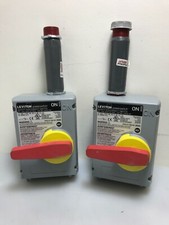 Lot of 2 Leviton LDS30-AX Non-Fused PowerSwitch 30 Amp New/Old Stock Unused picture