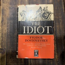 The Idiot Fyodor Dostoyevsky 1962 - Modern Library - DJ - Illustrated picture