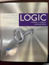 A Concise Introduction to - Hardcover, by Hurley Patrick; Watson - Very Good picture