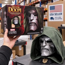 Marvel Legends Doctor Doom Premium Roleplay Helmet 1:1 Hasbro Marvel USA picture