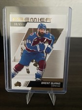 2025-26 Upper Deck Premier Brent Burns /65 Base Gold FAST SHIPPING Avalanche picture