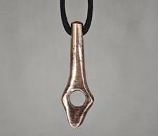 Rare Genuine Ancient Celtic Bronze Amulet picture