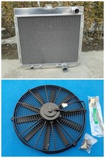 for Ford Fairlane 1963 1969 Mustang Cougar 1967 1969 3 Row Aluminum Radiator picture