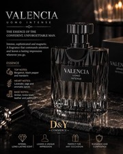 Milestone Perfumes Valencia Uomo Intense EDP Spray 3.4 fl oz Bergamot Amber picture