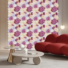 Artificial Flower Wall Panels 16 Pcs Flower Mats Silk Flower Panels Wall Decor. picture