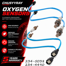 4PCS Oxygen Sensor Up+Downstream For 2013-2015 Ford Explorer Flex Taurus 3.5L V6 picture