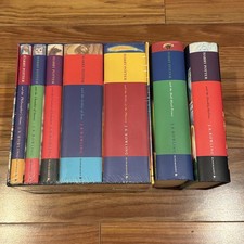 Harry Potter Hardcover sealed Boxed Book Set 1-5 British Bloomsbury plus 6 & 7 picture