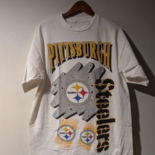 Vintage 1995 Pittsburgh Steelers NFL Football T Shirt reprint VK17226 picture
