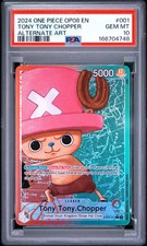 2024 ONE PIECE OP08-TWO LEGENDS ALTERNATE ART #001 TONY TONY CHOPPER  picture