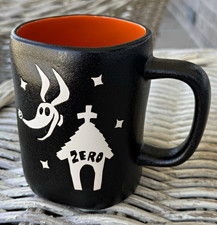 Rae Dunn Disney Nightmare Before Christmas Zero GOOD BOY Mug CUP HALLOWEEN BLACK picture
