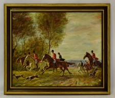 19th c. After Leszek Piasecki, antique oil painting 