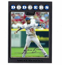 2008 Topps Updates & Highlights - Angel Berroa #UH120 Black /57 picture