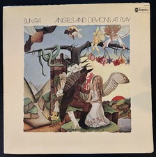 Sun Ra - Angels And Demons At Play (LP, VG+, 1974 Reissue, Gatefold Jacket) picture