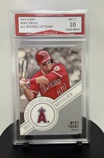 2014 Topps Mike Trout L.A. Angels All Rookie Cup Team Card #RCT-7 picture