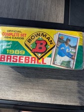 1989 Bowman Baseball Cards Complete Factory Sealed Set (1-484) Ken Griffey Jr RC picture