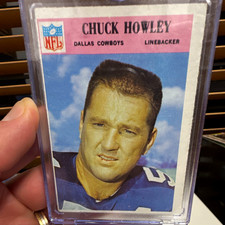 Philadelphia Gum 1966 Philadelphia Chuck Howley RC Guess Who Quiz #59 Cowboys picture