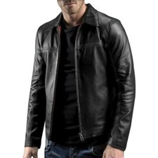 British thriller movie Layer Cake Premium Leather Jacket by TJS picture