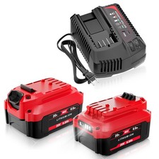 2Pack 20V 6.0Ah for Craftsman V20 CMCB202 CMCB204 Li-Ion Battery and Charger Kit picture