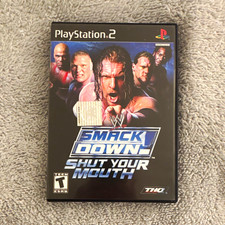 THQ WWE SmackDown Shut Your Mouth PS2 T NTSC-U/C 2002 Manual Included picture