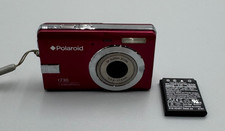 Polaroid T730 7mp 3x Optical Zoom Red Digital camera With Battery Fair picture