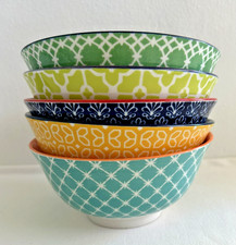 5 Certified International Cereal Soup Bowls 6