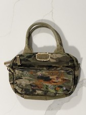 Rare Stuff By Hilary Duff Y2K Camo Purse picture