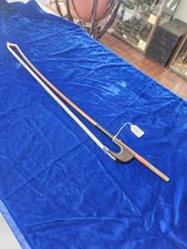 Fine German Wood 3/4 Upright Bass Bow by Walter Mettal, Made in Germany picture
