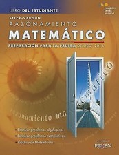 Steck-Vaughn Razonamiento matematico: Preparacion para la prueba de GED 2014 (.. picture