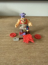 Vintage Teenage Mutant Ninja Turtles Pizza Face 1990 Playmates 100% COMPLETE picture