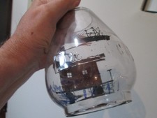 Antique 1891 - R.R Lantern GLOBE - DELAWARE & HUDSON CANAL - Original - No Frame picture