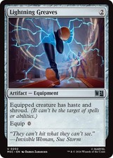MTG MSC U Lightning Greaves #202 NM picture