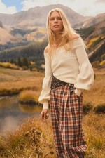 Anthropologie The Avery Sparkle Pleated Wide-Leg Trousers by Maeve S NEW picture