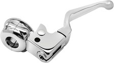Chrome Clutch Lever Perch Bracket Assy Harley Sportster Softail Dyna picture