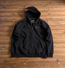 Snap on Dixxon Heavyweight Sherpa Lined Full Zip Hoodie Black NWOT  M picture