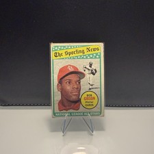 1969 Topps - The Sporting News All Star Selection Bob Gibson #432 picture
