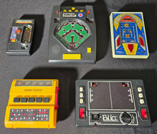 AnotherTime Lot of 5 Vintage Handheld Electronic Games Battlestar Galactica Blip picture