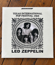 Led Zeppelin Texas International Pop Festival 1969 Live Limited Edition 2LP New picture